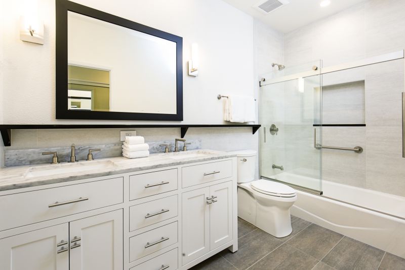 Bathroom with Dual Vanities