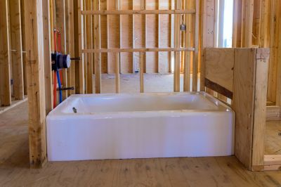 Modern Bathtub Installation